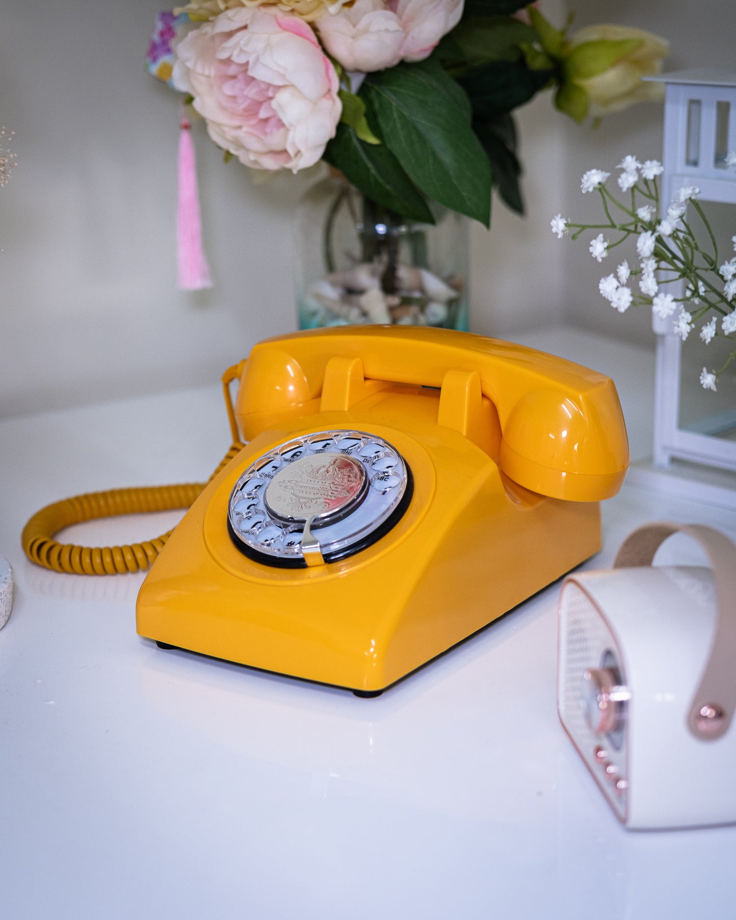 Retro Yellow Phone